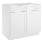 24"D*36"W*34.5"H Birch Solid Wood Base Kitchen Cabinet B36