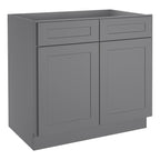 24"D*36"W*34.5"H Birch Solid Wood Base Kitchen Cabinet B36