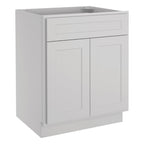 24"D Birch Solid Wood X 27"W X 34-1/2"H Base Kitchen Cabinet B27