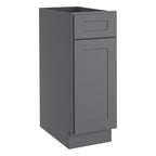 24"D Birch Solid Wood X 12"W X 34-1/2"H Base Kitchen Cabinet B12