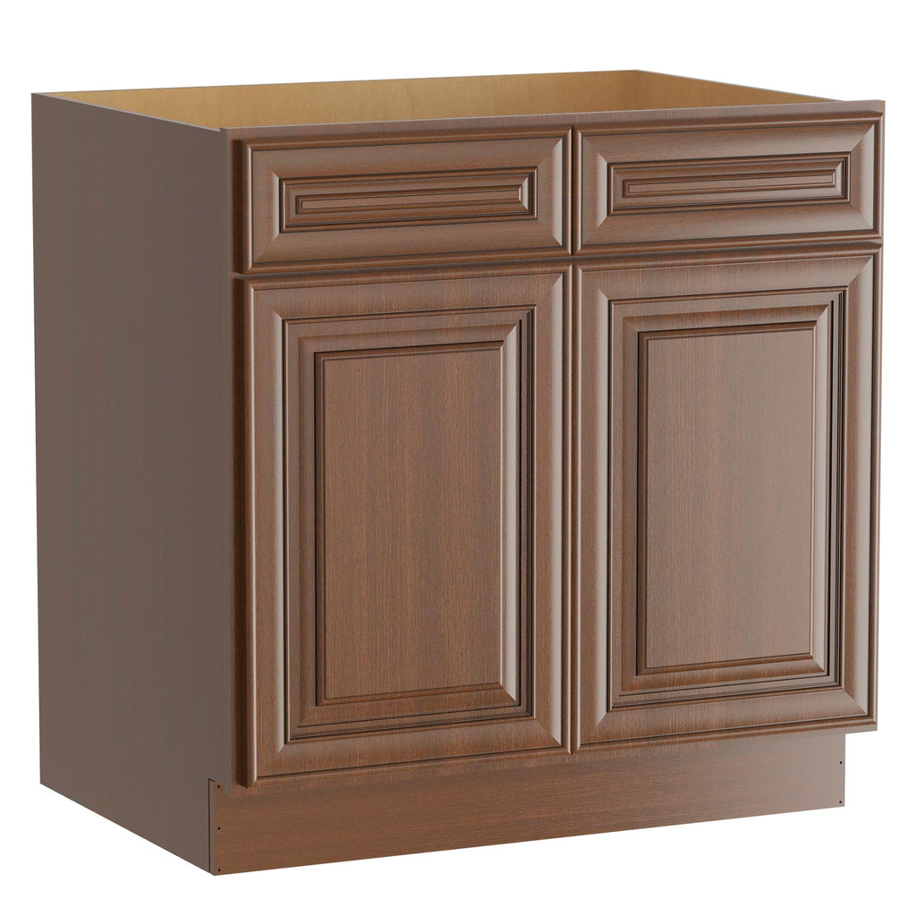 24"D*33"W*34.5"H Birch Solid Wood Base Kitchen Cabinet B33