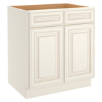 24"D*30"W*34.5"H Birch Solid Wood Base Kitchen Cabinet B30