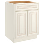 24"D Birch Solid Wood X 24"W X 34-1/2"H Base Kitchen Cabinet B24