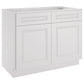 24"D*42"W*34.5"H Birch Solid Wood Base Kitchen Cabinet B42