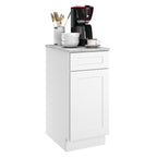 24"D Birch Solid Wood X 15"W X 34-1/2"H Base Kitchen Cabinet B15