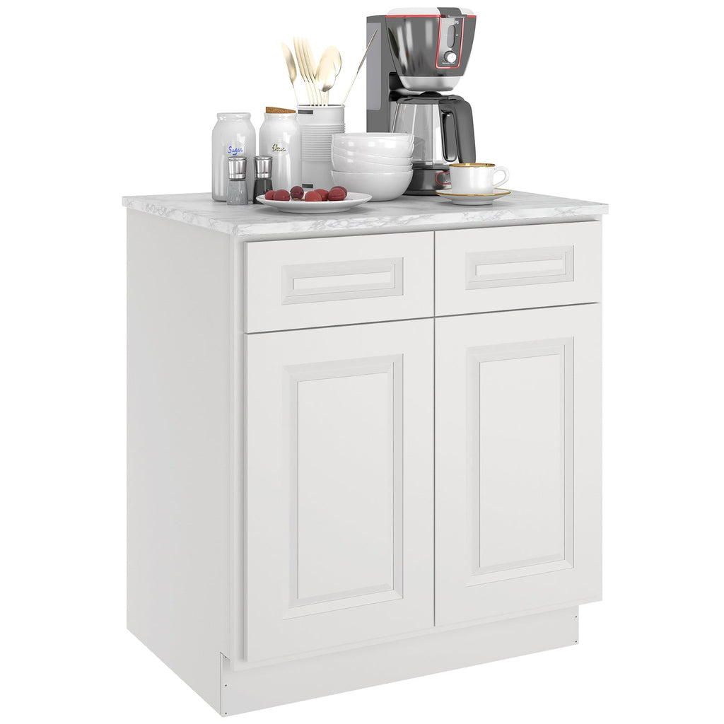 24"D*30"W*34.5"H Birch Solid Wood Base Kitchen Cabinet B30