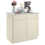 24"D*36"W*34.5"H Birch Solid Wood Base Kitchen Cabinet B36