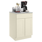 24"D Birch Solid Wood X 24"W X 34-1/2"H Base Kitchen Cabinet B24