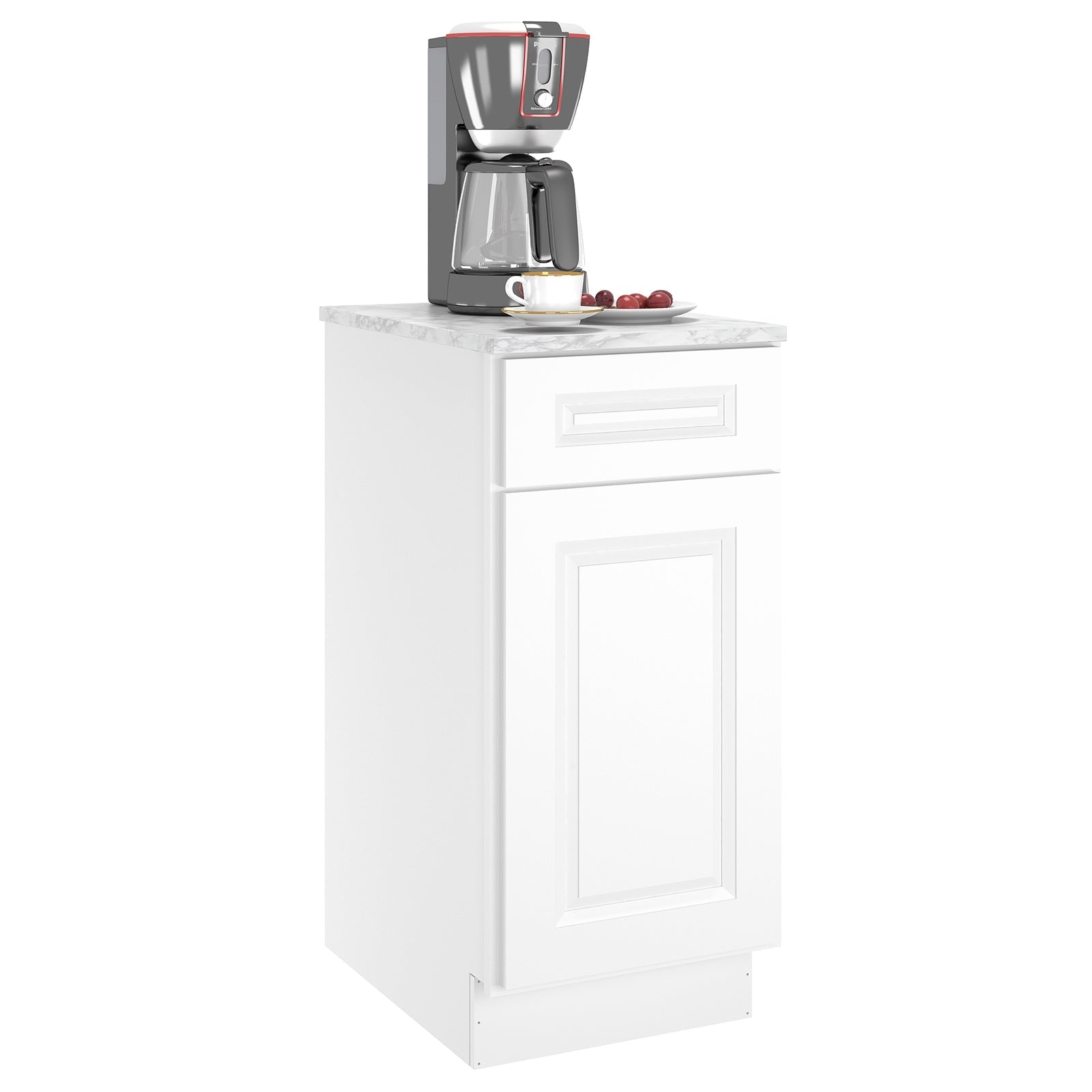 24"D Birch Solid Wood X 15"W X 34-1/2"H Base Kitchen Cabinet B15
