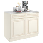 24"D*42"W*34.5"H Birch Solid Wood Base Kitchen Cabinet B42