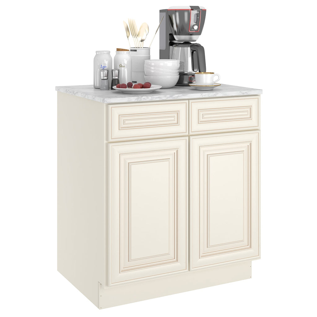 24"D*30"W*34.5"H Birch Solid Wood Base Kitchen Cabinet B30