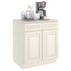 24"D*30"W*34.5"H Birch Solid Wood Base Kitchen Cabinet B30