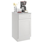 24"D Birch Solid Wood X 18"W X 34-1/2"H Base Kitchen Cabinet B18