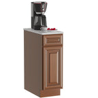 24"D Birch Solid Wood X 12"W X 34-1/2"H Base Kitchen Cabinet B12