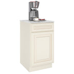 24"D Birch Solid Wood X 18"W X 34-1/2"H Base Kitchen Cabinet B18