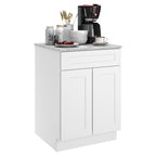 24"D Birch Solid Wood X 24"W X 34-1/2"H Base Kitchen Cabinet B24