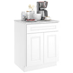 24"D Birch Solid Wood X 27"W X 34-1/2"H Base Kitchen Cabinet B27