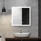 Frameless Rectangular Led Bathrooms Mirrors with Dimmable Lights