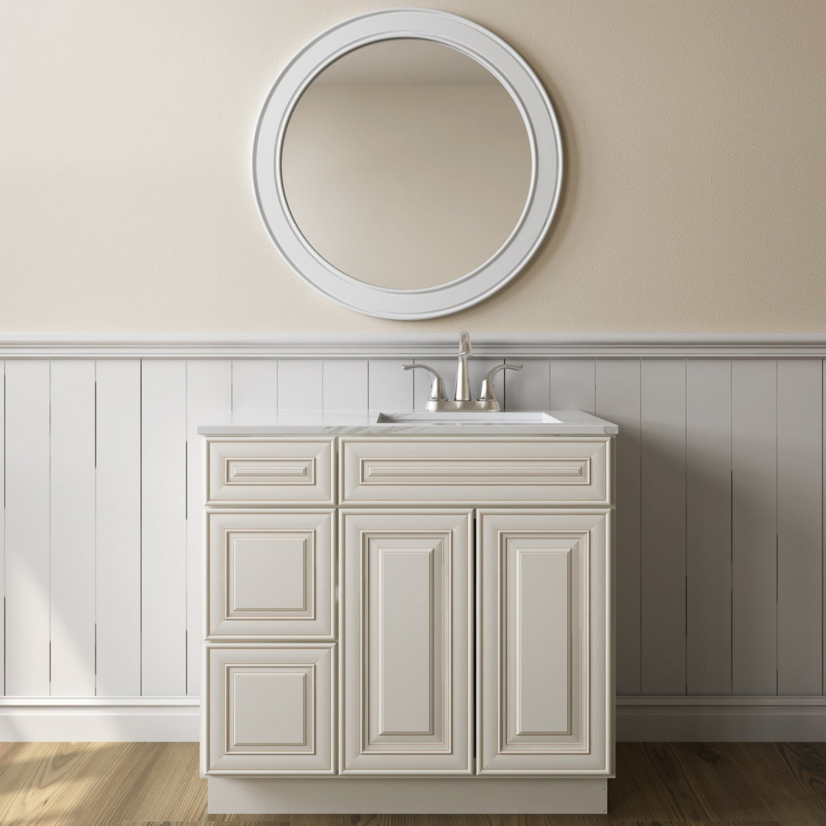 Bath Birch Solid Wood Vanity Cabinet without Top V3621DL