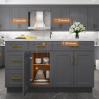 24"D Birch Solid Wood X 18"W X 34-1/2"H Base Kitchen Cabinet B18