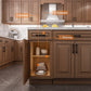 24"D Birch Solid Wood X 12"W X 34-1/2"H Base Kitchen Cabinet B12