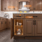 24"D Birch Solid Wood X 18"W X 34-1/2"H Base Kitchen Cabinet B18