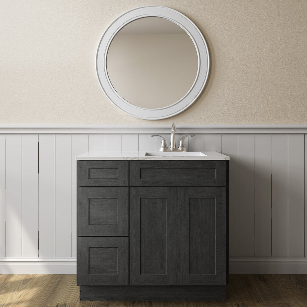Bath Birch Solid Wood Vanity Cabinet without Top V3621DL