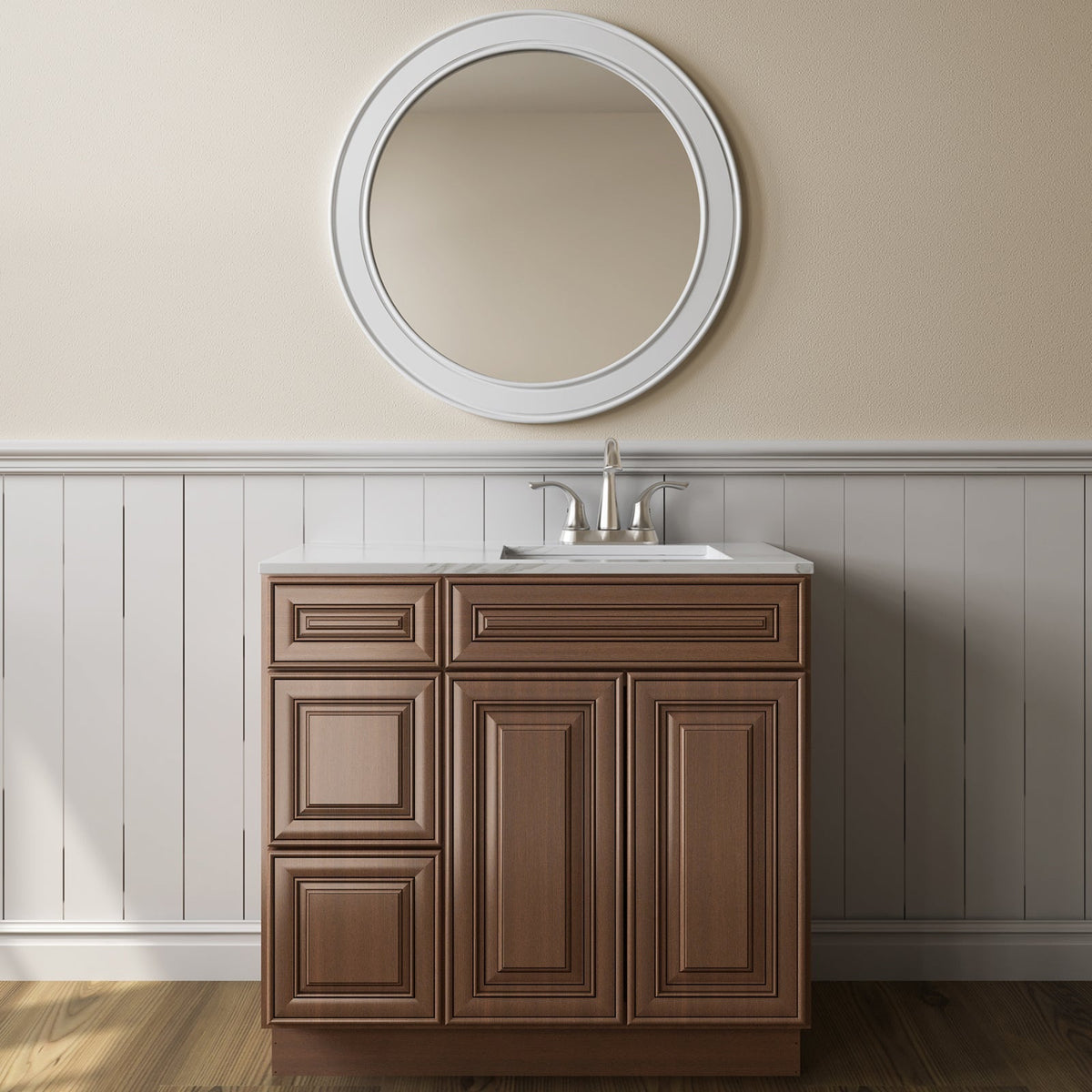 Bath Birch Solid Wood Vanity Cabinet without Top V3621DL