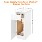 24"D Birch Solid Wood X 12"W X 34-1/2"H Base Kitchen Cabinet B12