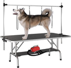 Lovmor Dog Grooming Table with Arm/Noose/Mesh Tray
