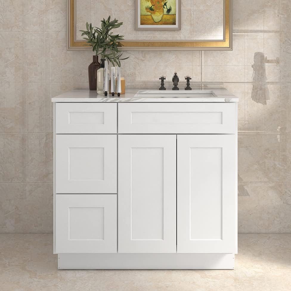 Bath Birch Solid Wood Vanity Cabinet without Top V3621DL