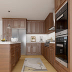24"D*42"W*34.5"H Birch Solid Wood Base Kitchen Cabinet B42