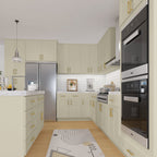 24"D*33"W*34.5"H Birch Solid Wood Base Kitchen Cabinet B33