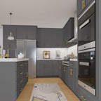 24"D*30"W*34.5"H Birch Solid Wood Base Kitchen Cabinet B30