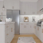 24"D*36"W*34.5"H Birch Solid Wood Base Kitchen Cabinet B36