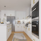 24"D Birch Solid Wood X 18"W X 34-1/2"H Base Kitchen Cabinet B18