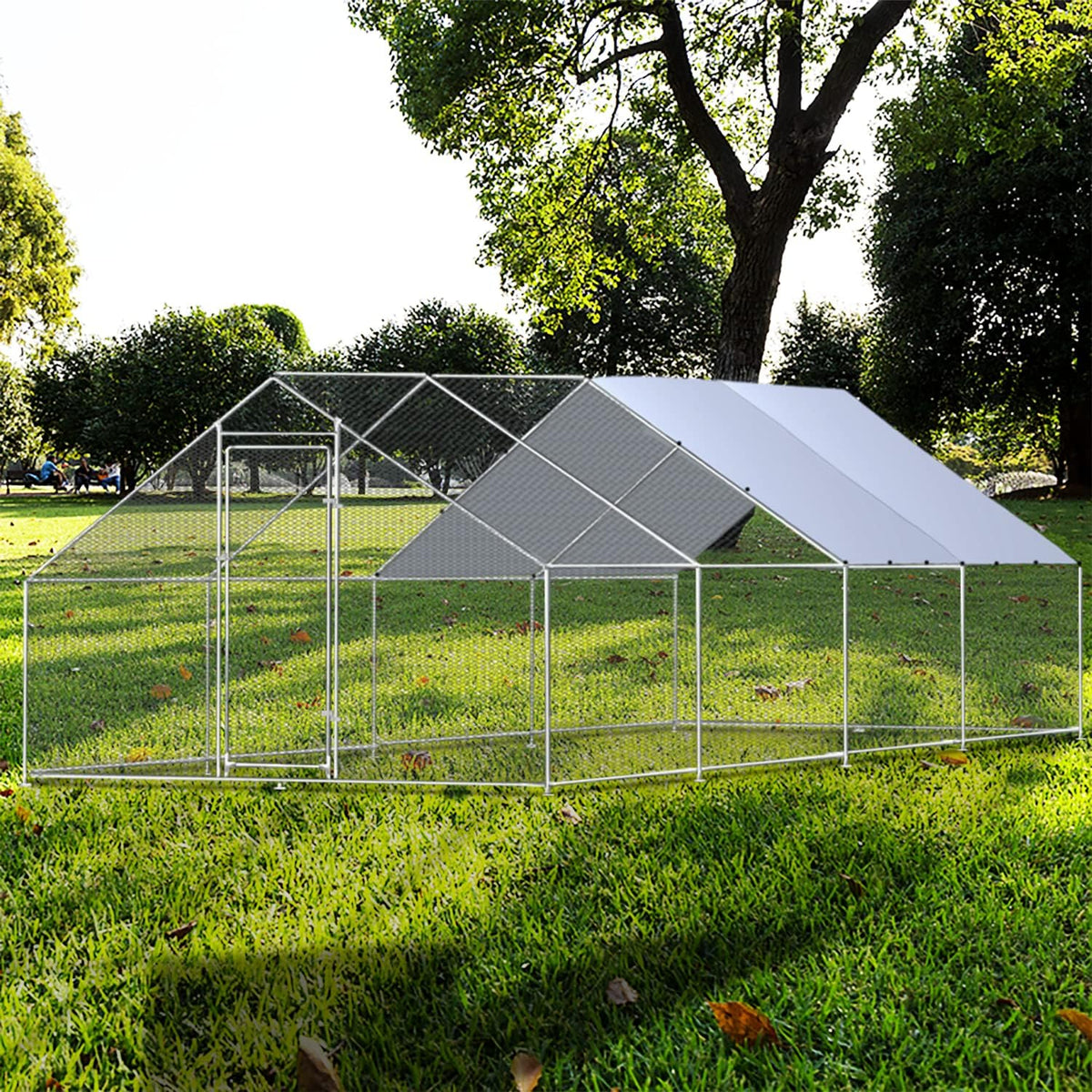 Large Metal Chicken Coop