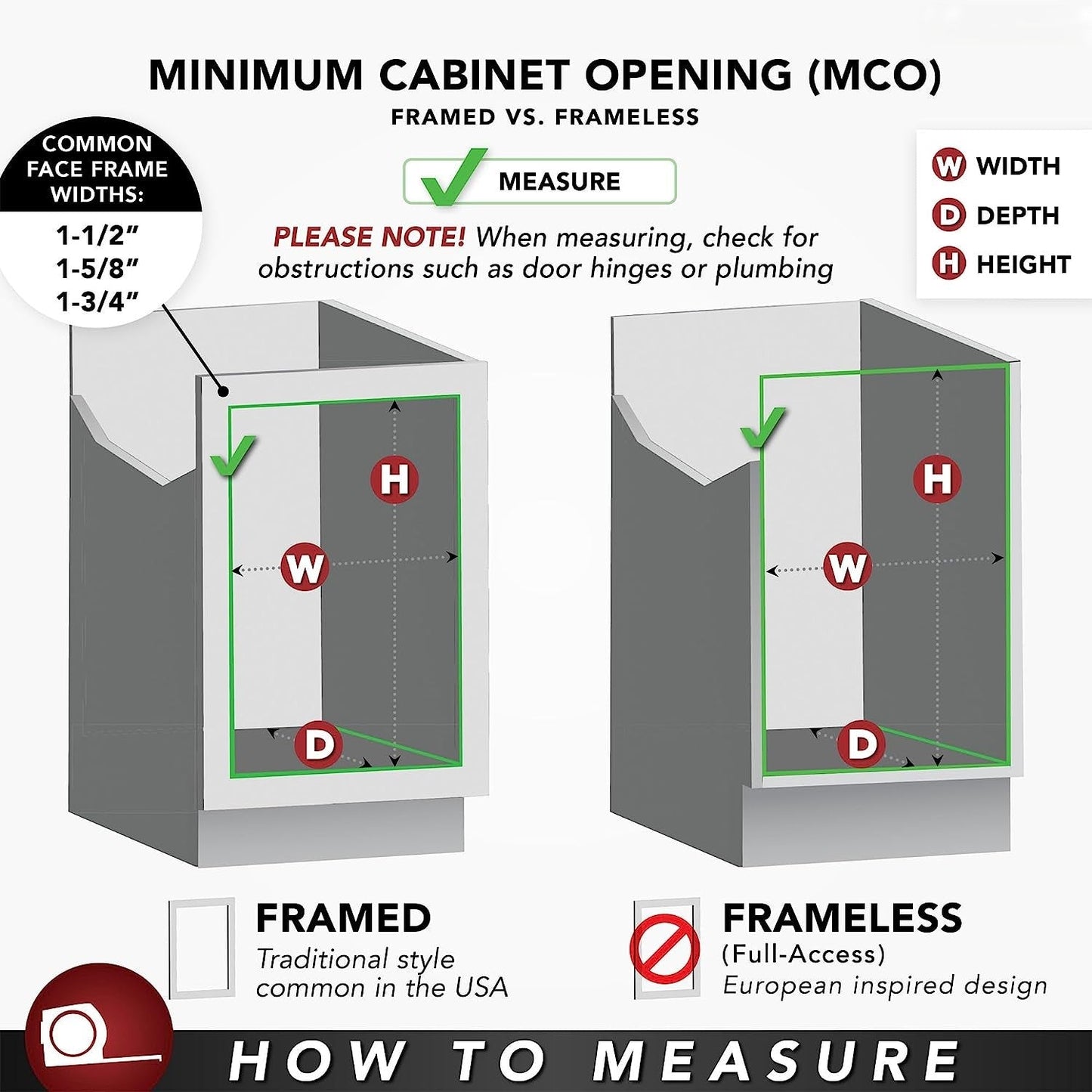 1 Tier Pull Out-Drawers For Kitchen Cabinet With Wooden Handle