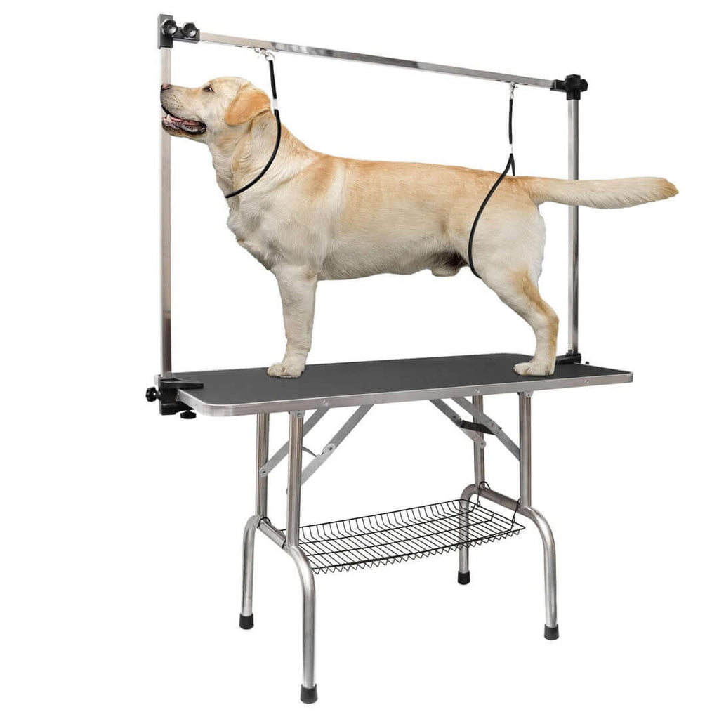 Lovmor Dog Grooming Table with Arm/Noose/Mesh Tray