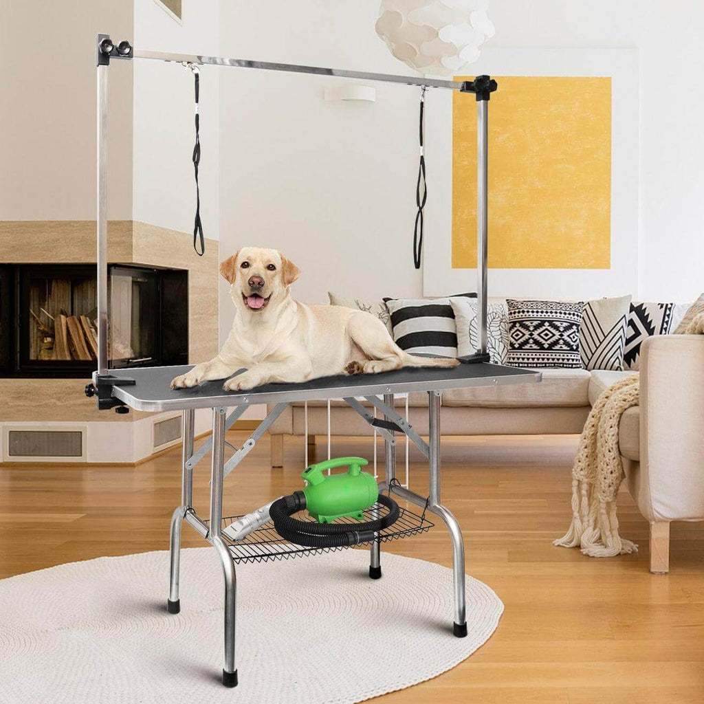 Lovmor Dog Grooming Table with Arm/Noose/Mesh Tray