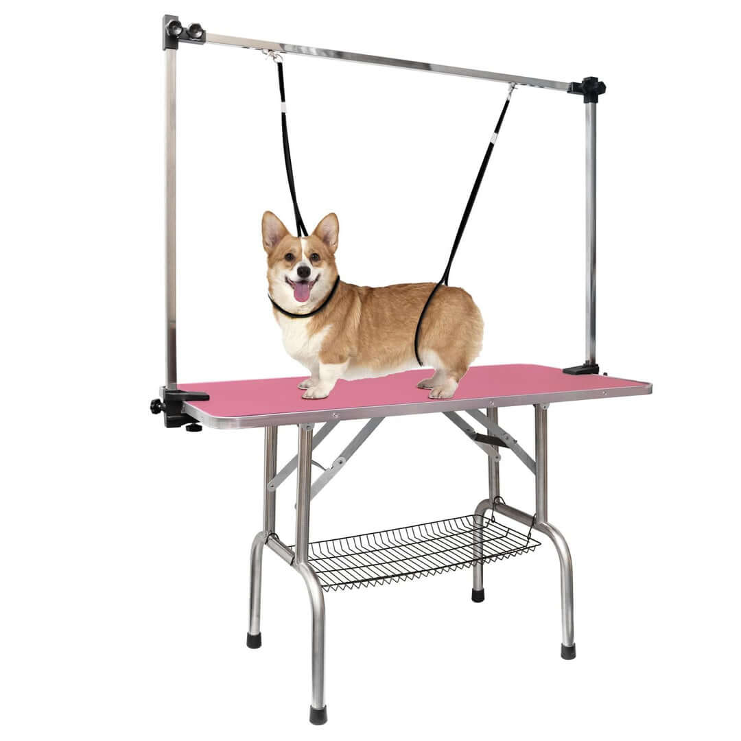 Lovmor Dog Grooming Table with Arm/Noose/Mesh Tray