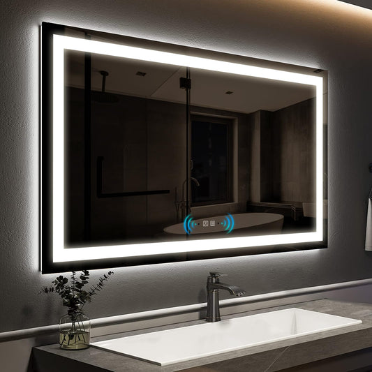 Motion Sensor Frameless LED Smart Bathroom Mirror