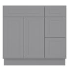21"Dx36"Wx34-1/2"H Birch Solid Wood Bath Vanity Cabinet without Top V3621DR
