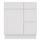 21"Dx30"Wx34-1/2"H Birch Solid Wood Bath Vanity Cabinet without Top V3021DR