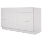 21"D Birch Solid Wood X48"W X 21"D X 34-1/2"H Bath Vanity Sink Drawer Cabinet without Top VDDB48