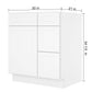 21"Dx30"Wx34-1/2"H Birch Solid Wood Bath Vanity Cabinet without Top V3021DR