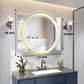 Square & Round Integrated LED Bathroom Mirror