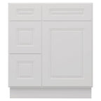 21"Dx30"Wx34-1/2"H Birch Solid Wood Bath Vanity Cabinet without Top V3021DL