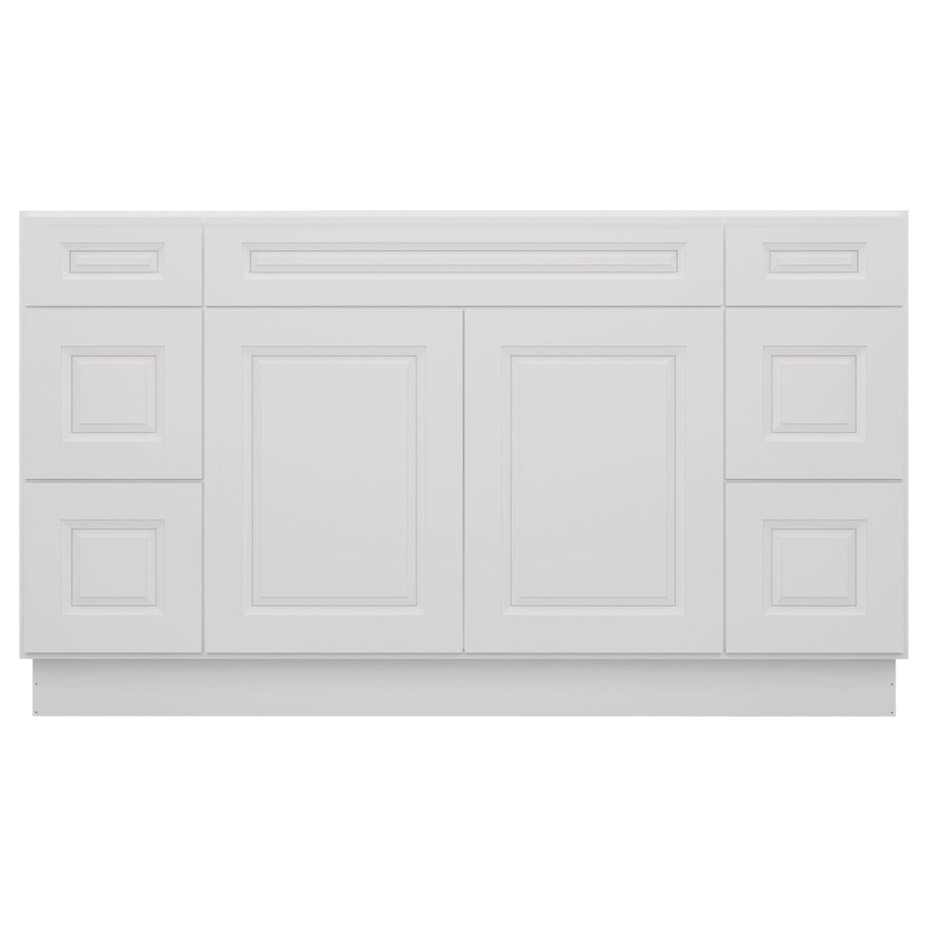 21"D Birch Solid Wood X48"W X 21"D X 34-1/2"H Bath Vanity Sink Drawer Cabinet without Top VDDB48