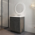 21"D X 24"W X 34-1/2"H Bath Vanity Cabinet without Top VS24